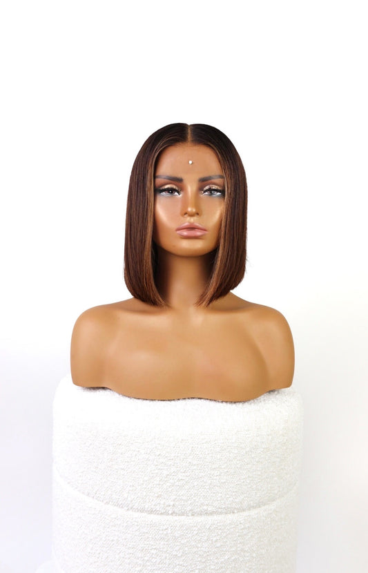 BILLIE BOB HUMAN HAIR HD LACE WIG