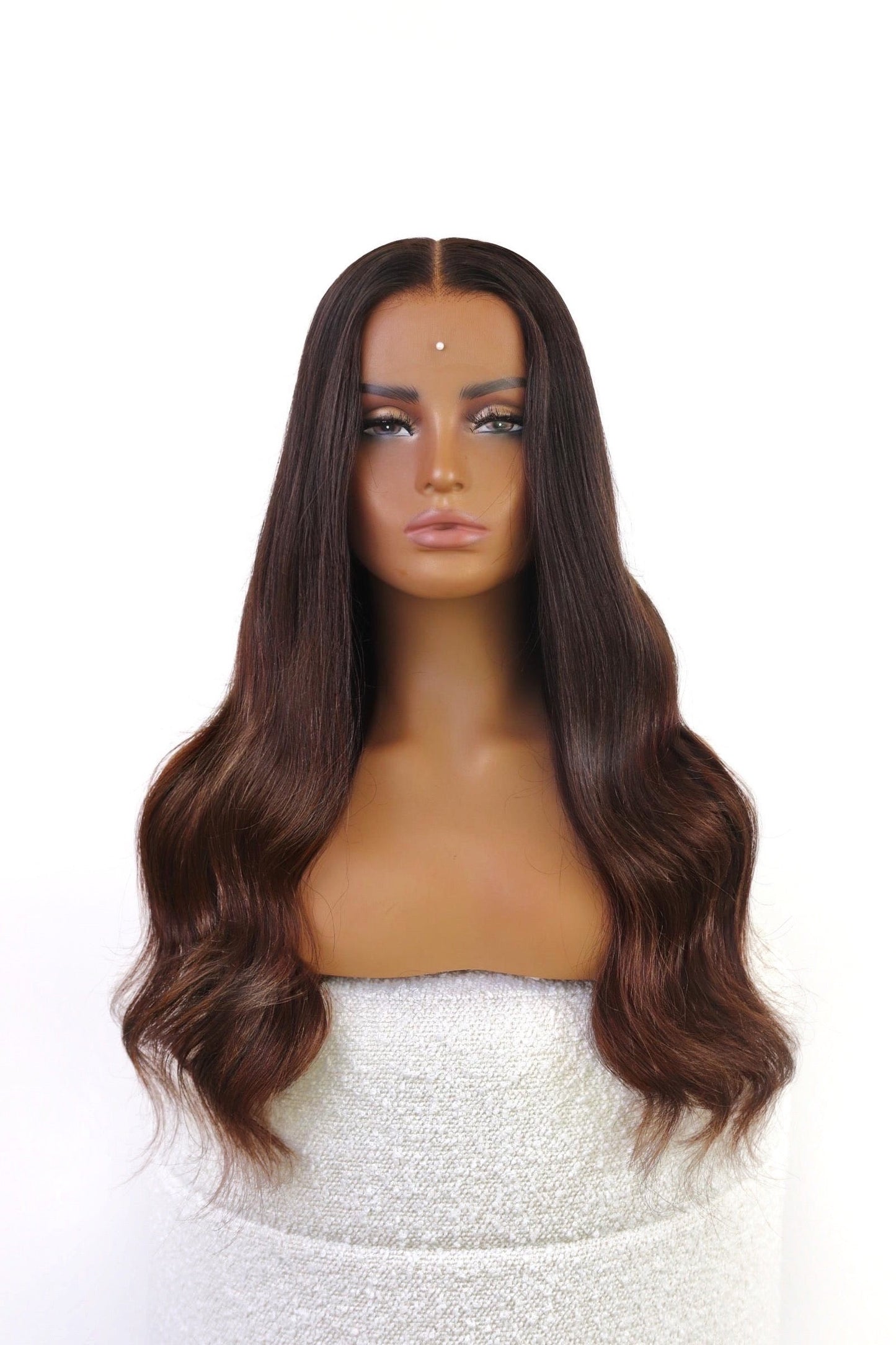 KAIA BROWN OMBRÉ HUMAN HAIR HD LACE WIG