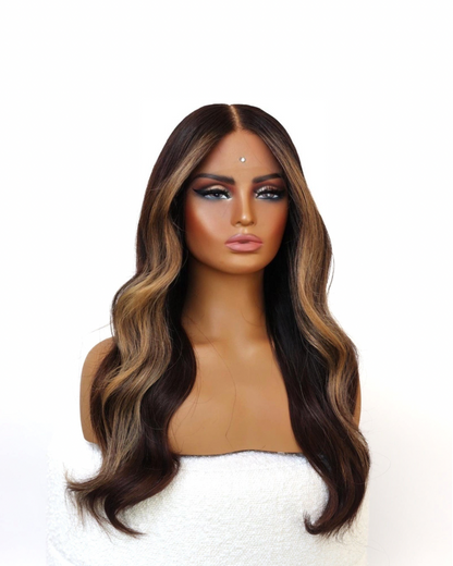 BROOKE BLONDE HIGHLIGHTS HUMAN HAIR LACE HDLACE