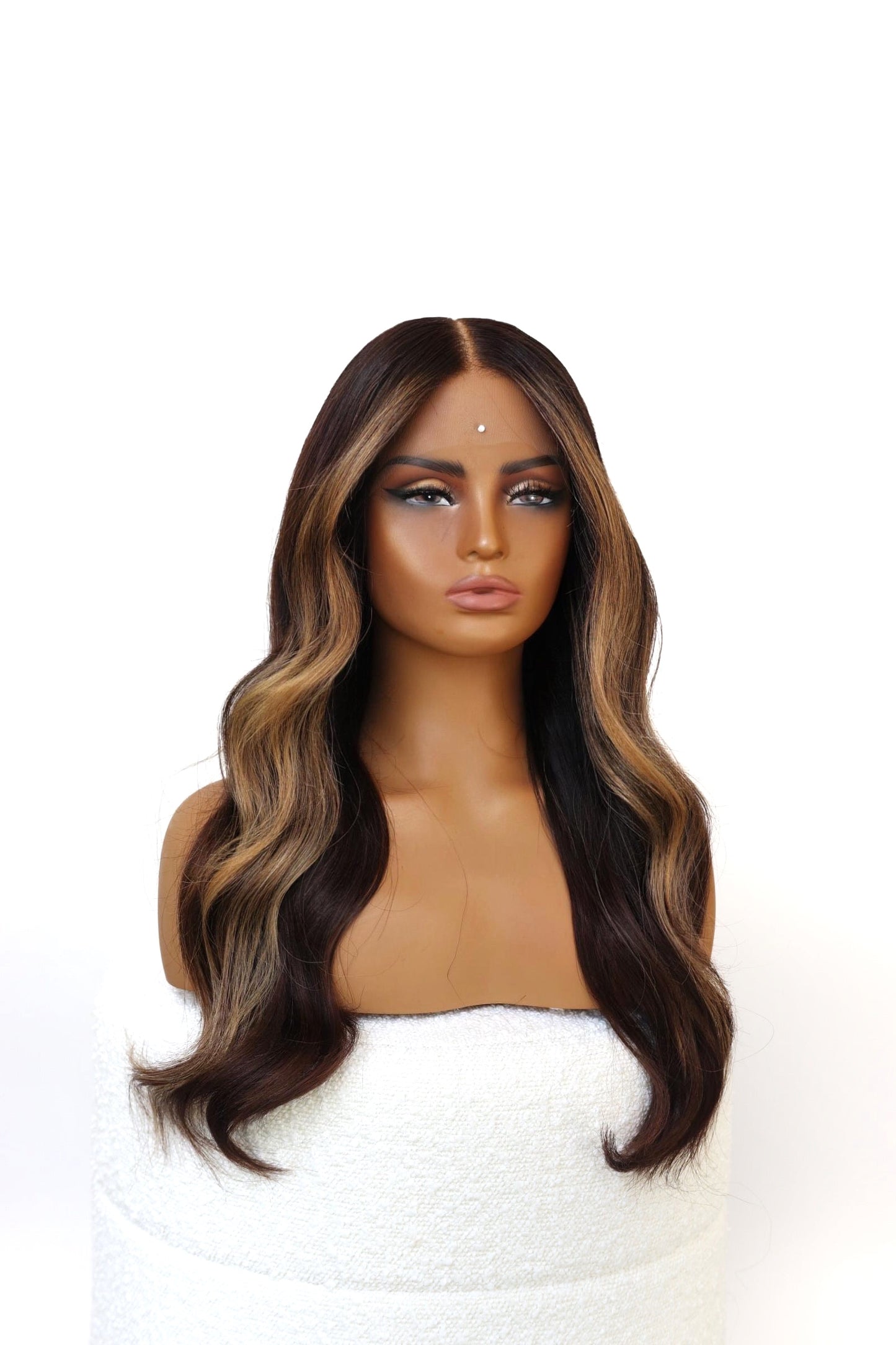 BROOKE BLONDE HIGHLIGHTS HUMAN HAIR LACE HDLACE