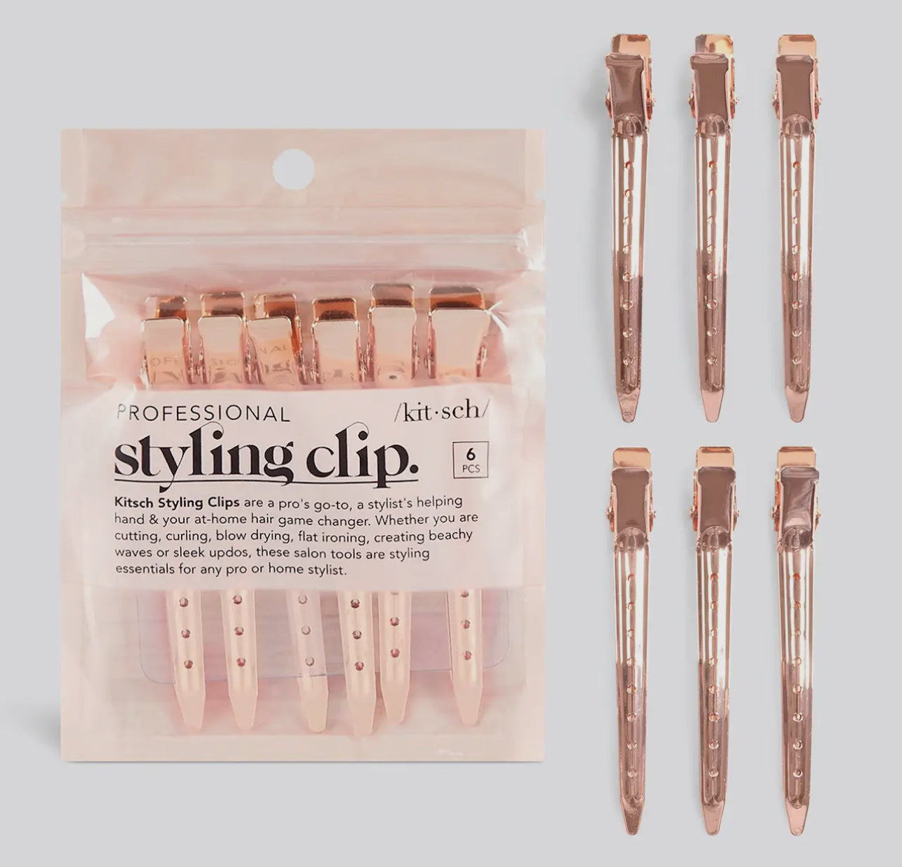 ROSE GOLD STYLING CLIP - Aoreexclusive